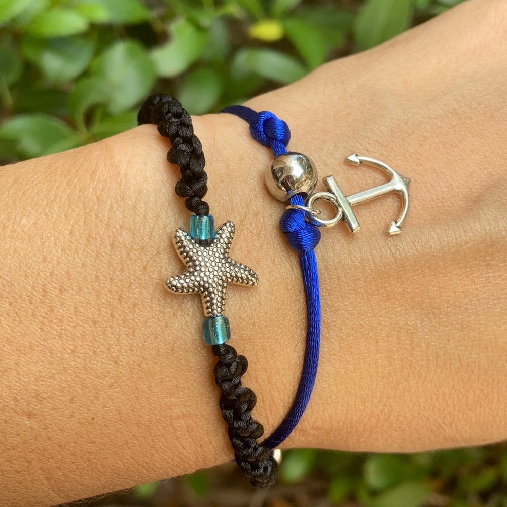 Tibetan Starfish| Anchor sailor bracelet set